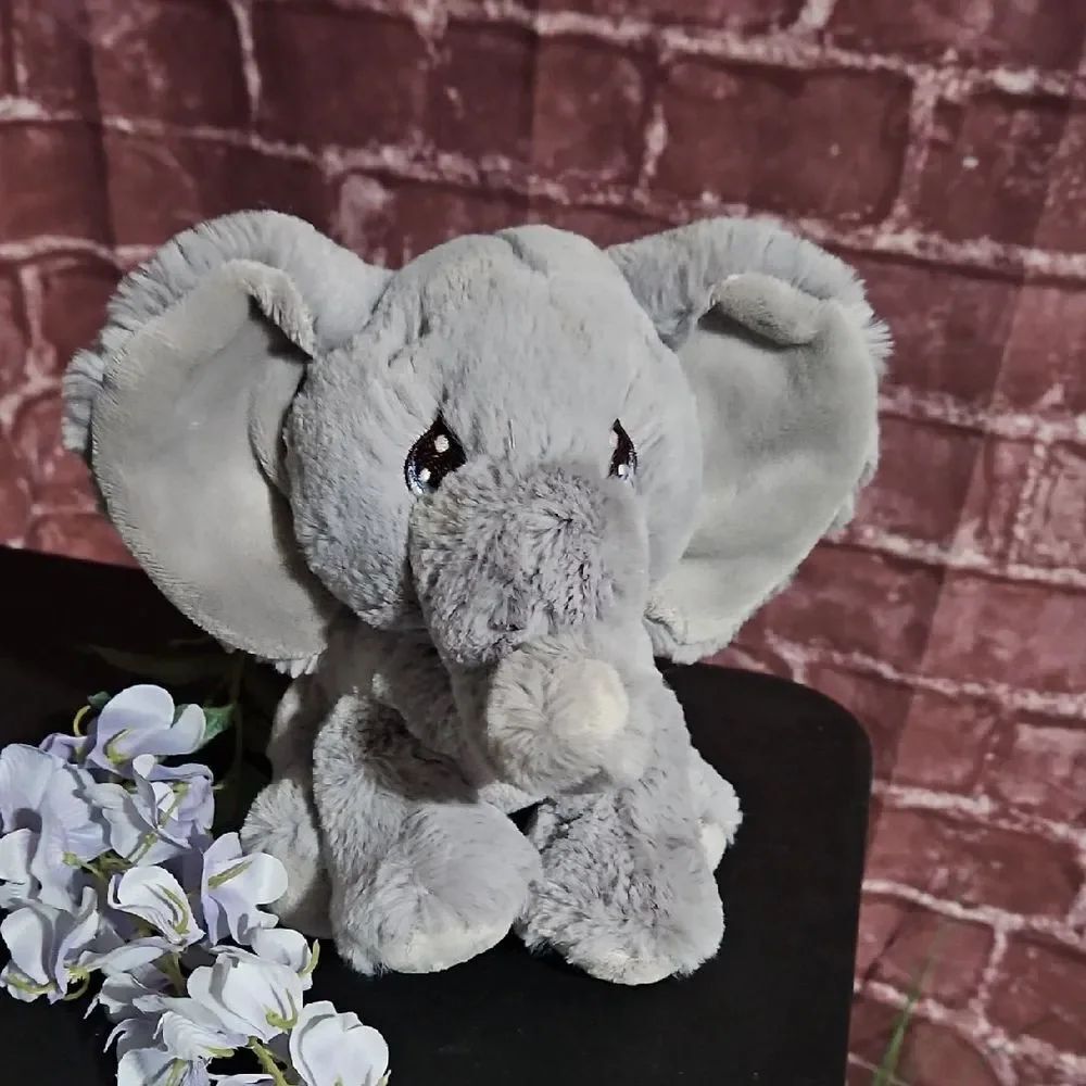 Precious Moments Gray Elephant Plush Toy